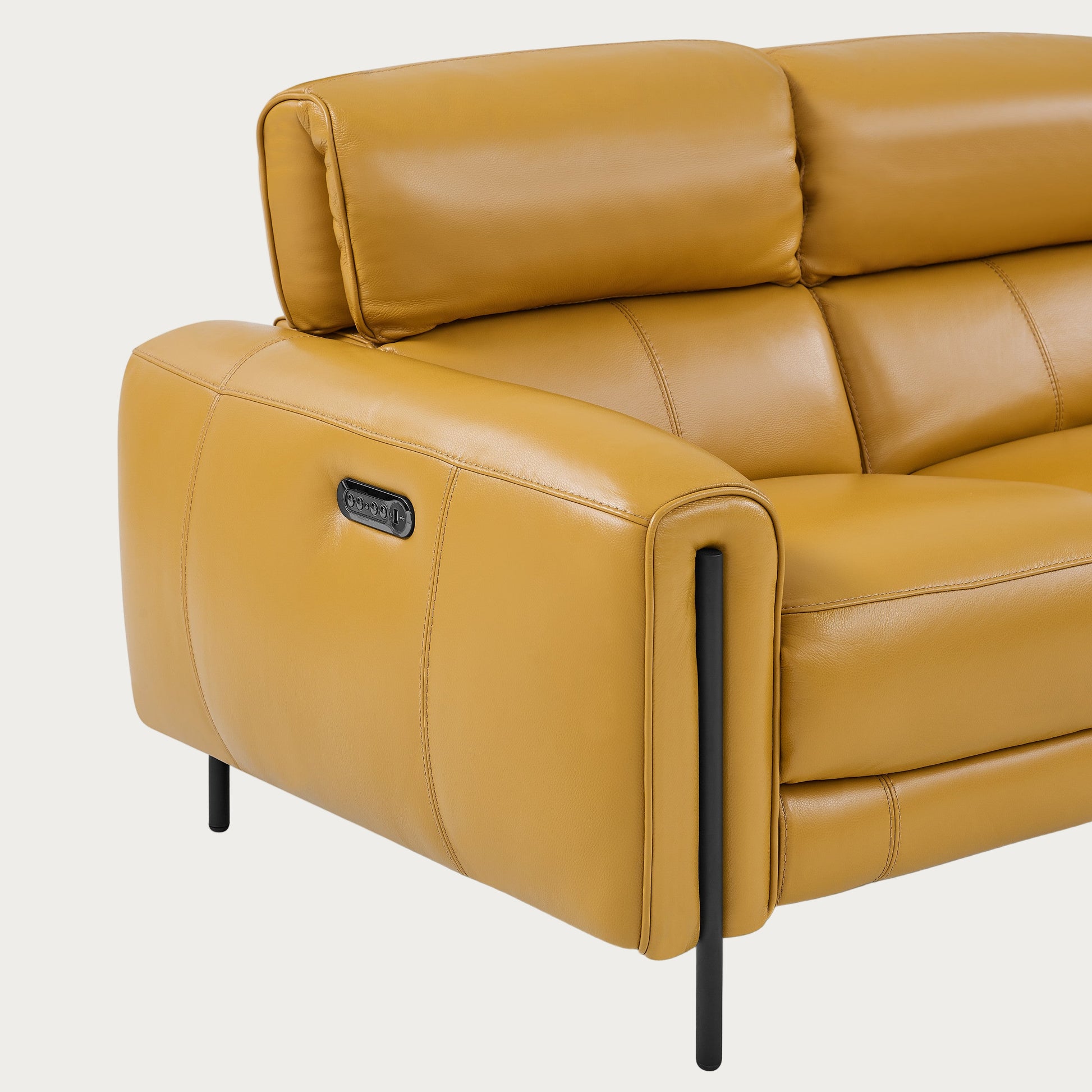 Charm yellow honey, sofa details
