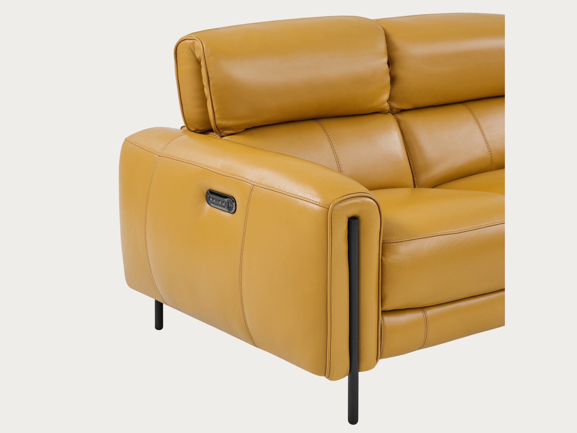 Charm yellow honey, sofa details