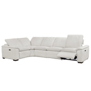 The Cloudy off-white sectional sofa on a white background.