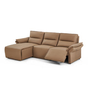 Crown 3-Piece Leather Sectional Set with One Recliner by Creative Furniture