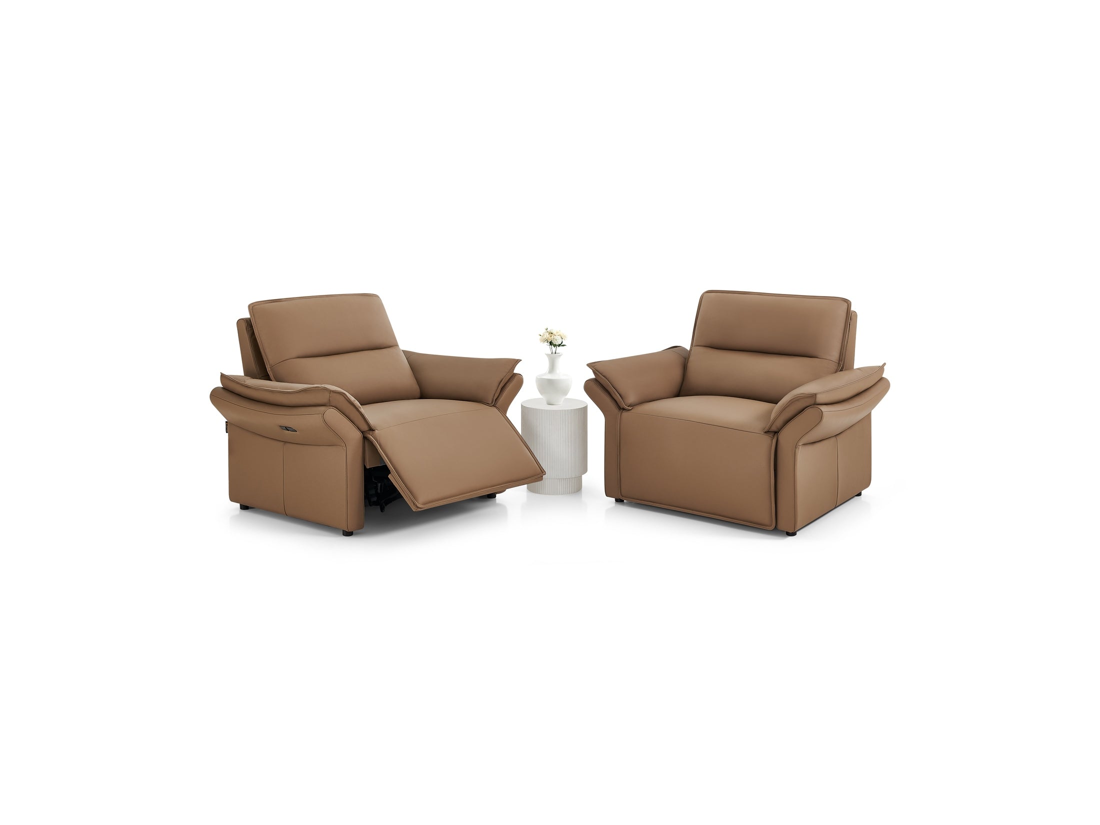 Crown Leather Armchair Recliner by Creative Furniture