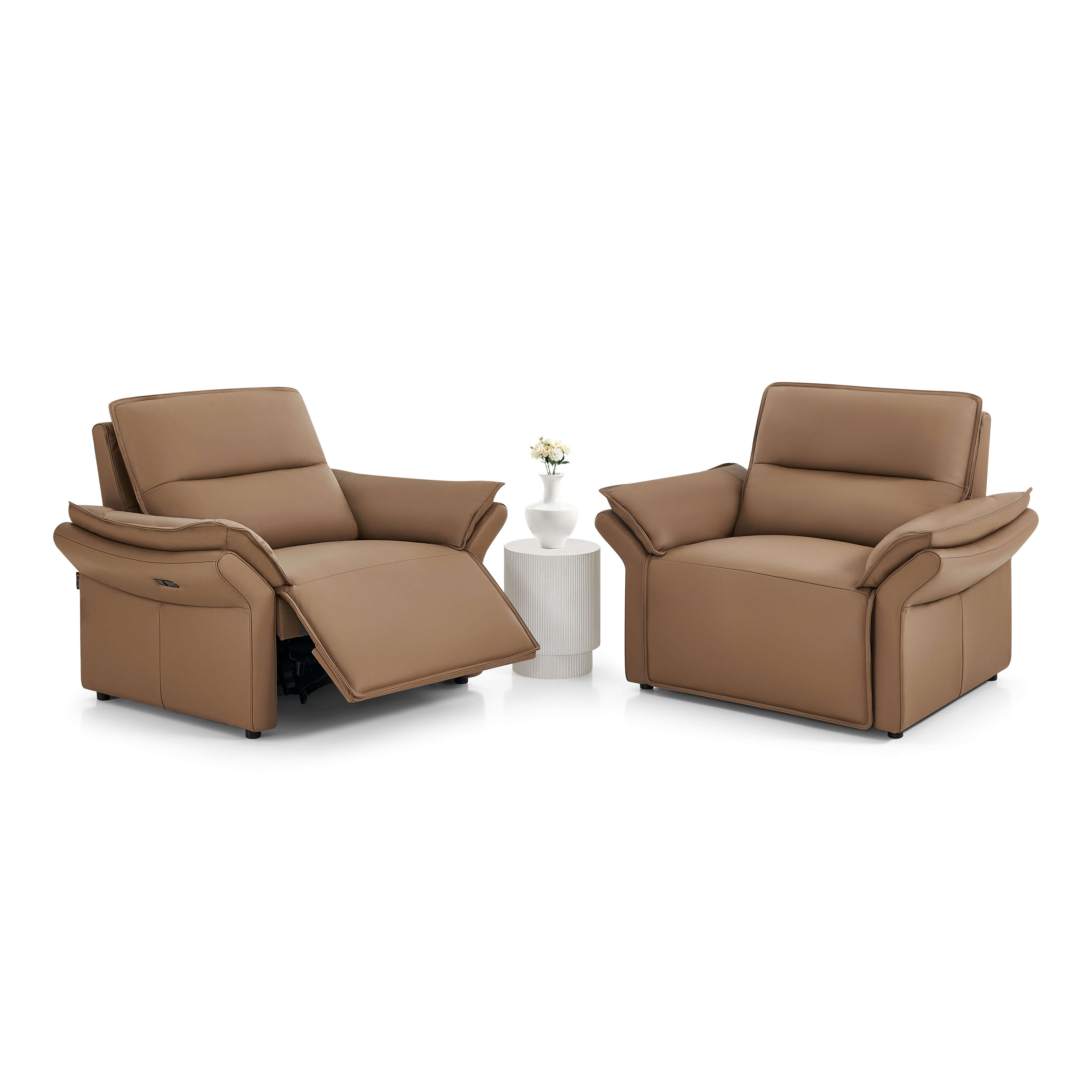 Crown Leather Armchair Recliner by Creative Furniture