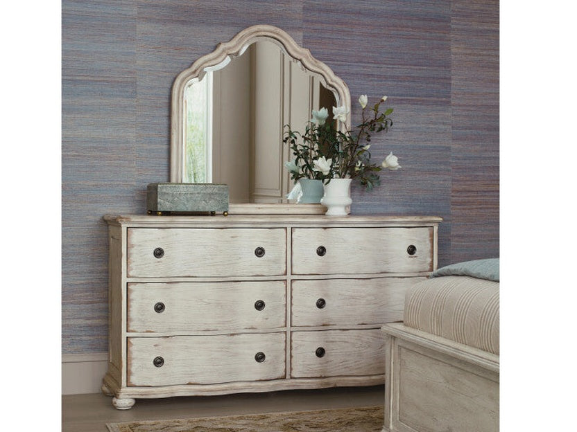 American Drew Cambric Vignette Serpentine Mirror