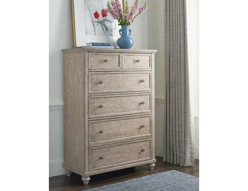 American Drew Cambric Miriam Five Drawer Chest