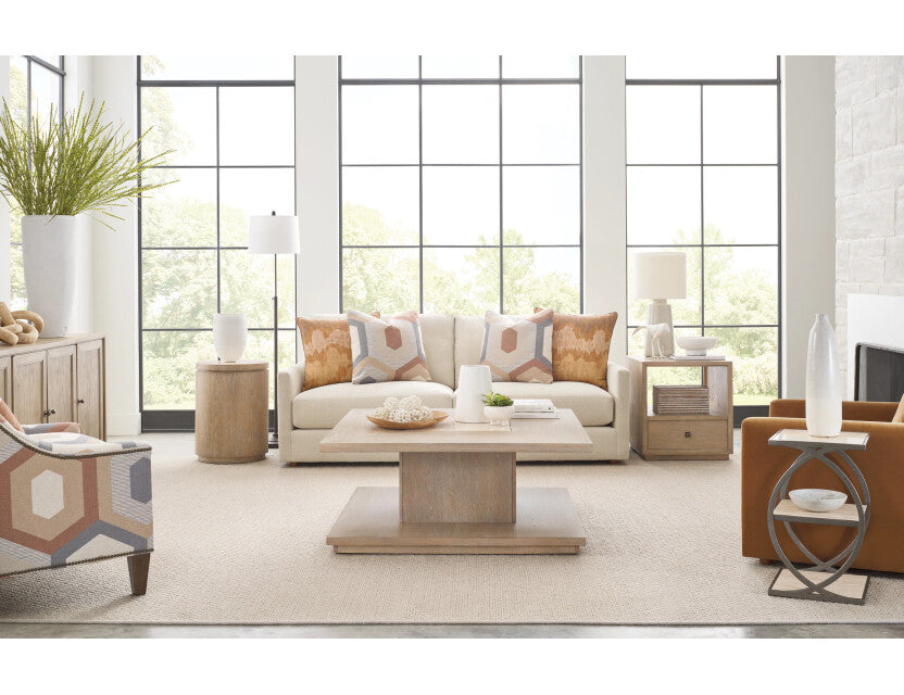 American Drew Windover Balance Square Coffee Table