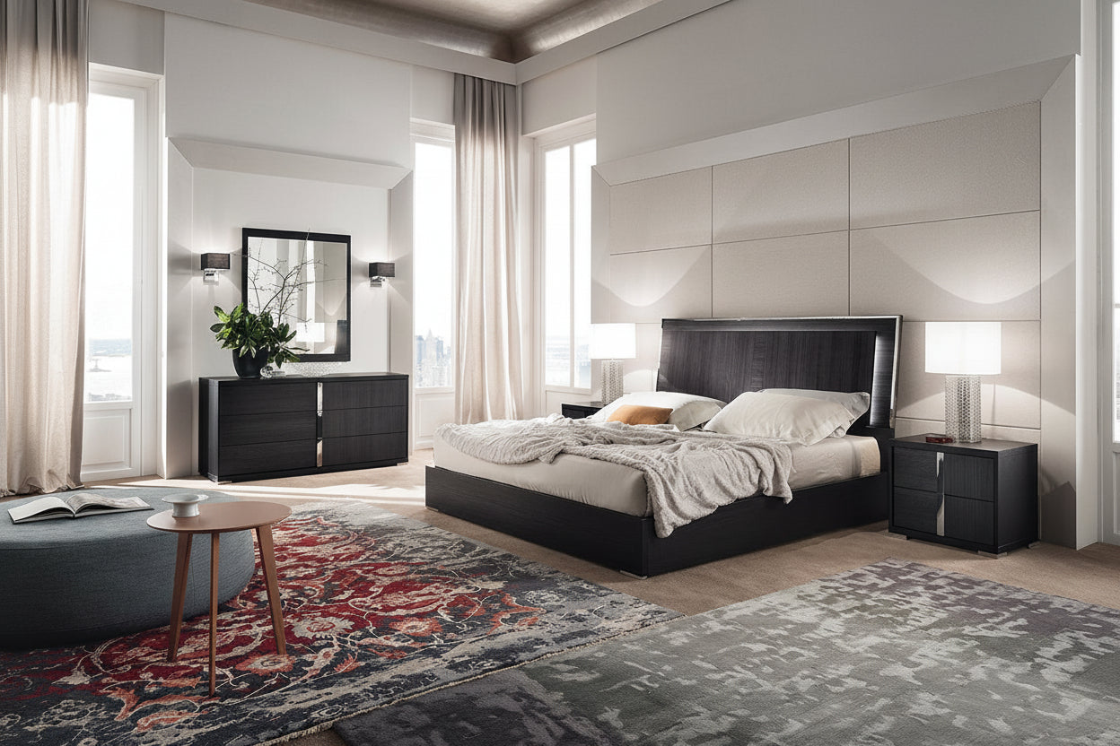 Etna modern bedroom set by ALF Uno