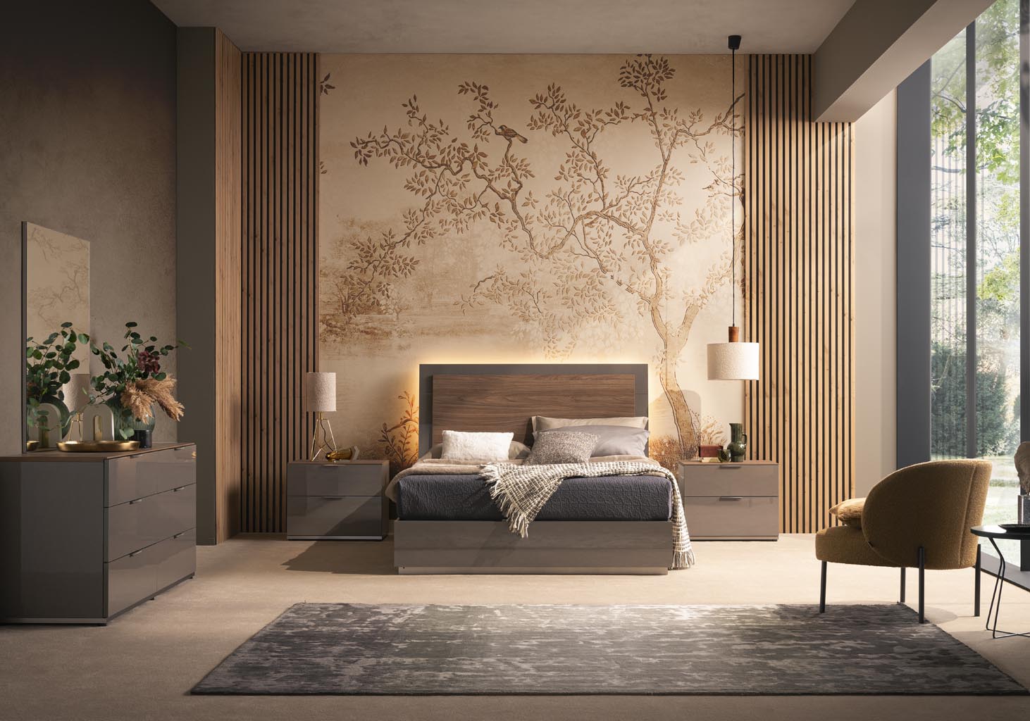 Fifth Avenue Modern Bedroom Set