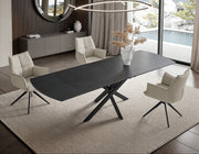 Senator Extendable Dining Table with Ceramic-Glass Top