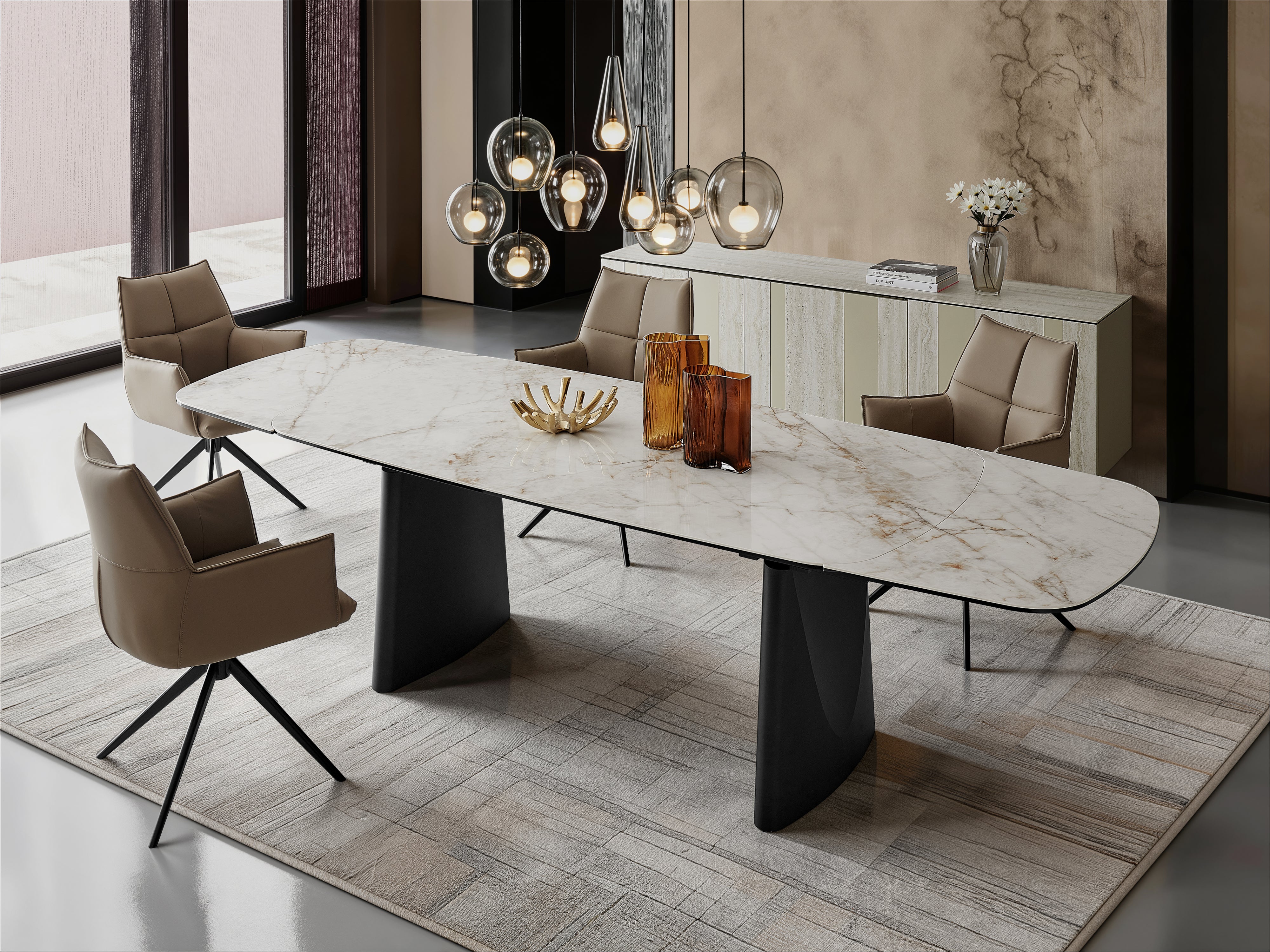 Plank Extendable Dining Table