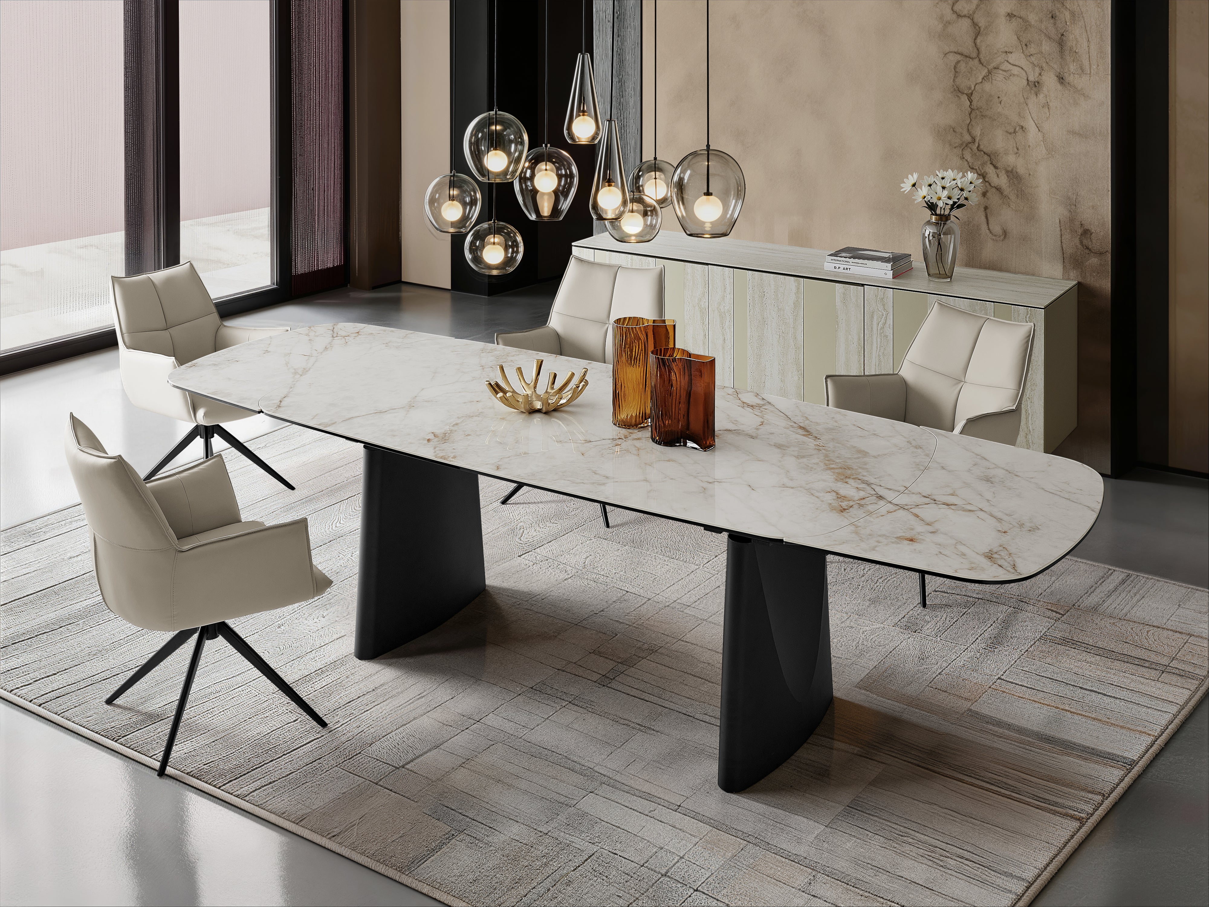 Plank Extendable Dining Table