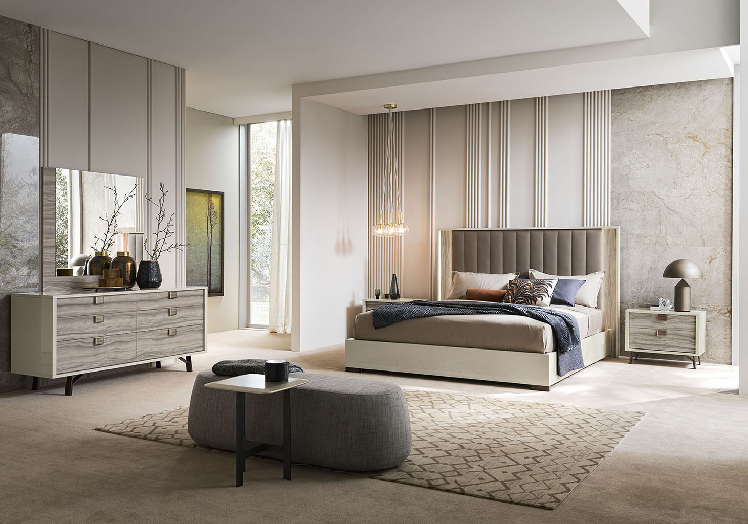 Jupiter Modern Bedroom Set