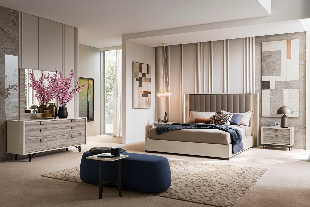 Jupiter Modern Bedroom Set