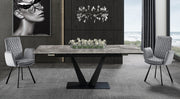Graf Dining Room Set, Table + 4 Creative Armchairs