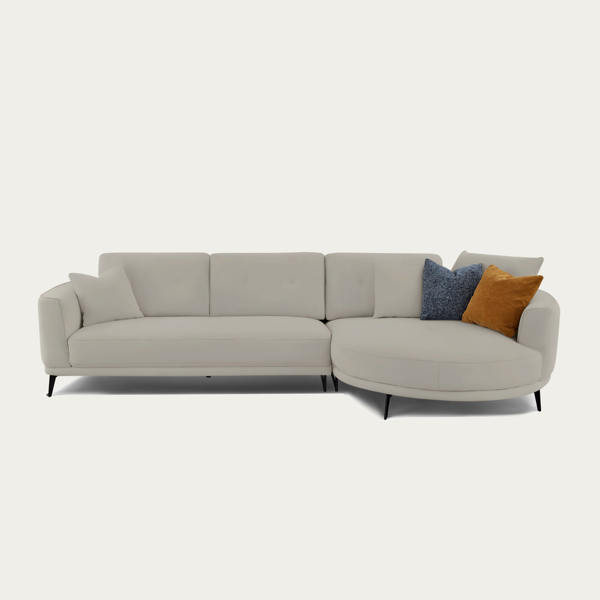 Rene Sectional Sofa, Leather