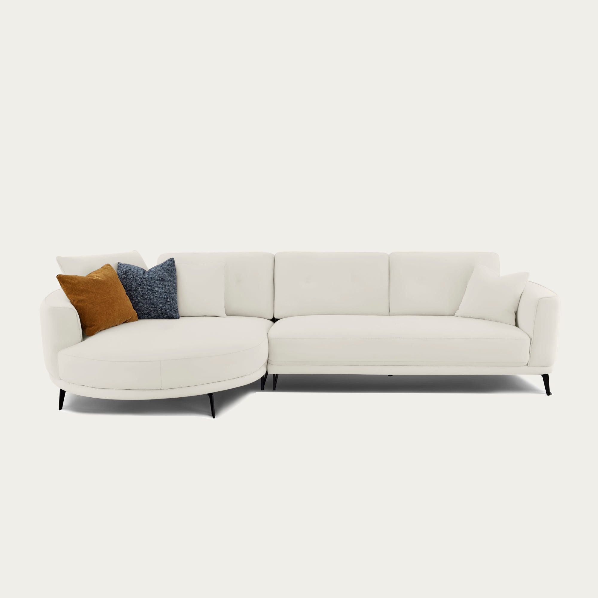 Rene Sectional Sofa, Leather