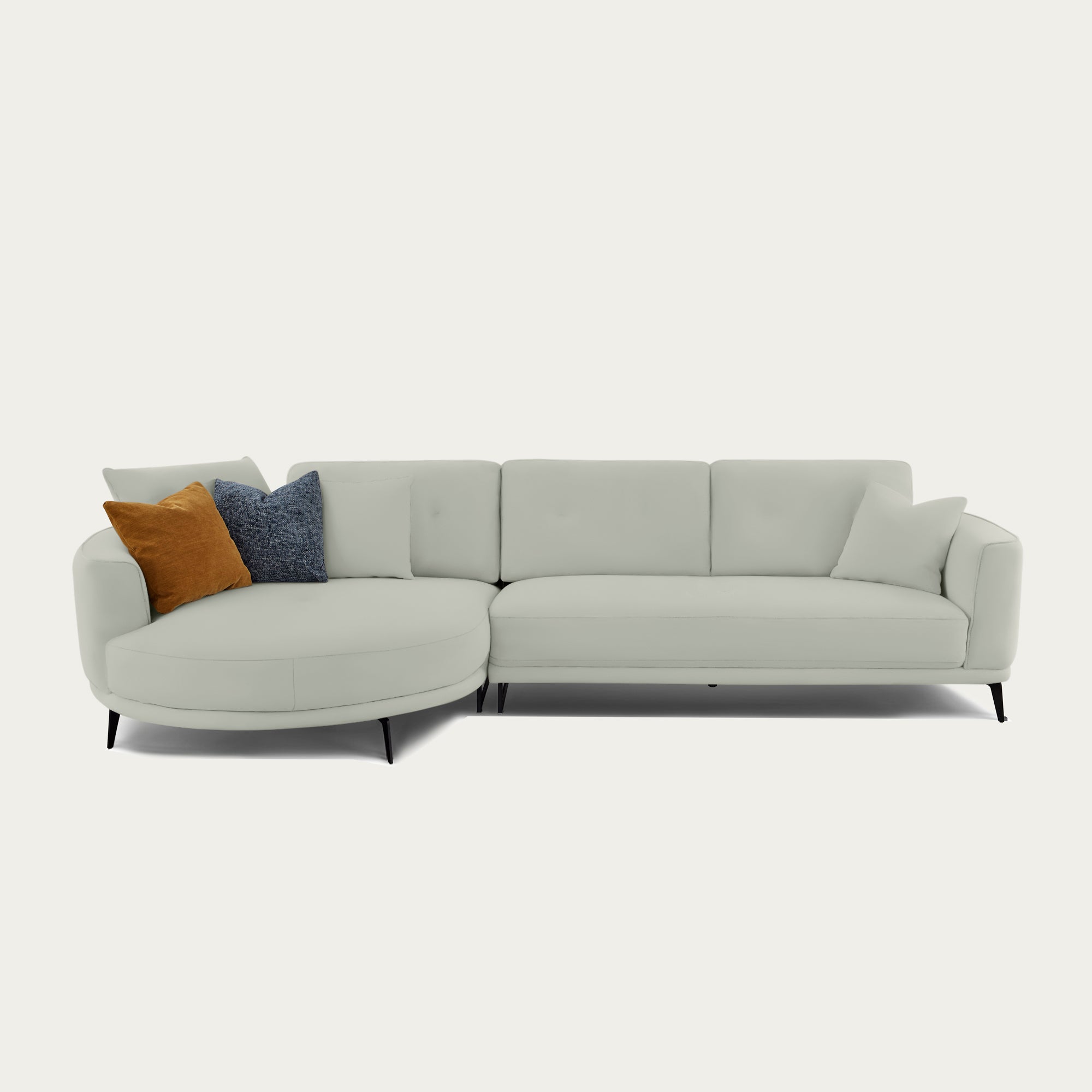 Rene Sectional Sofa, Leather