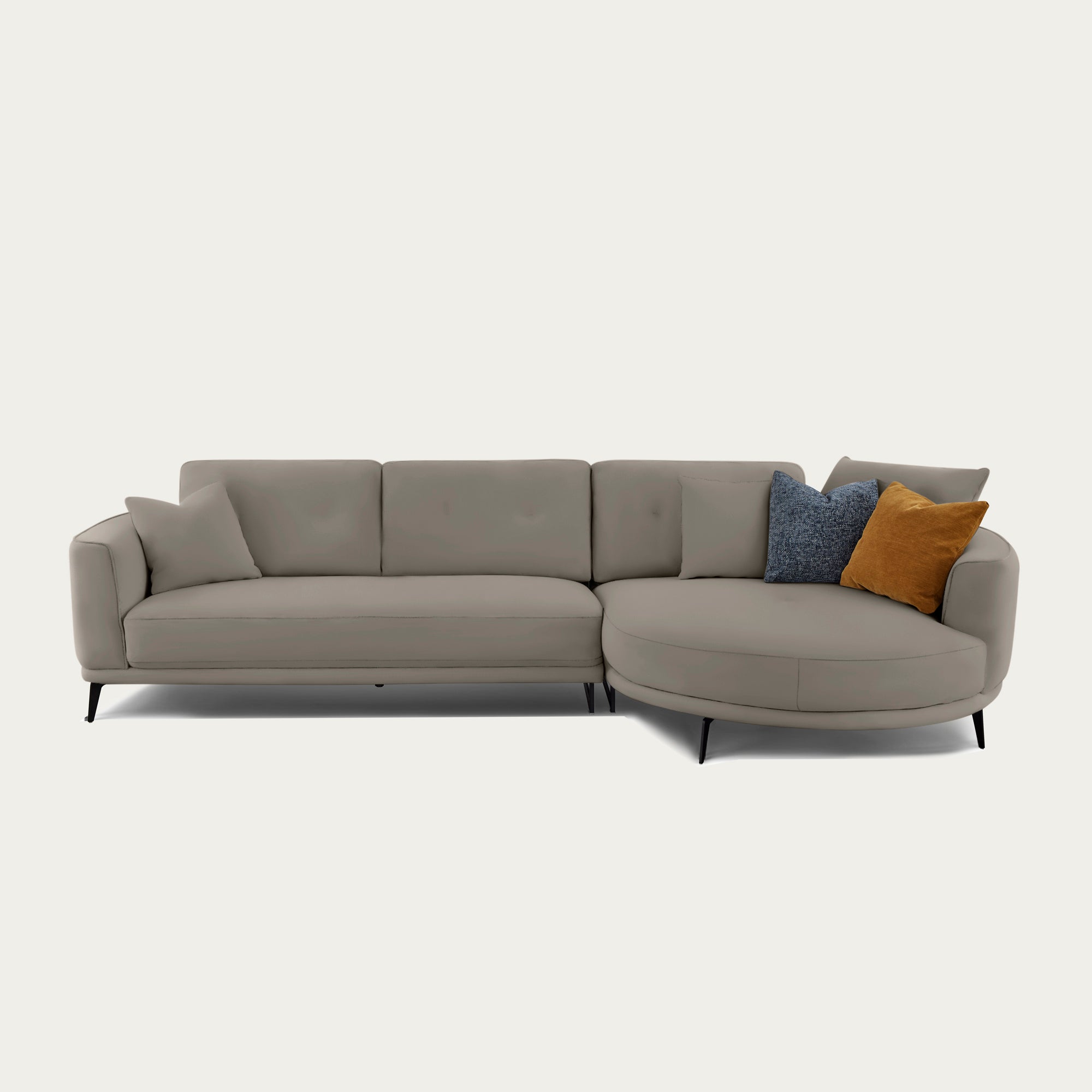 Rene Sectional Sofa, Leather