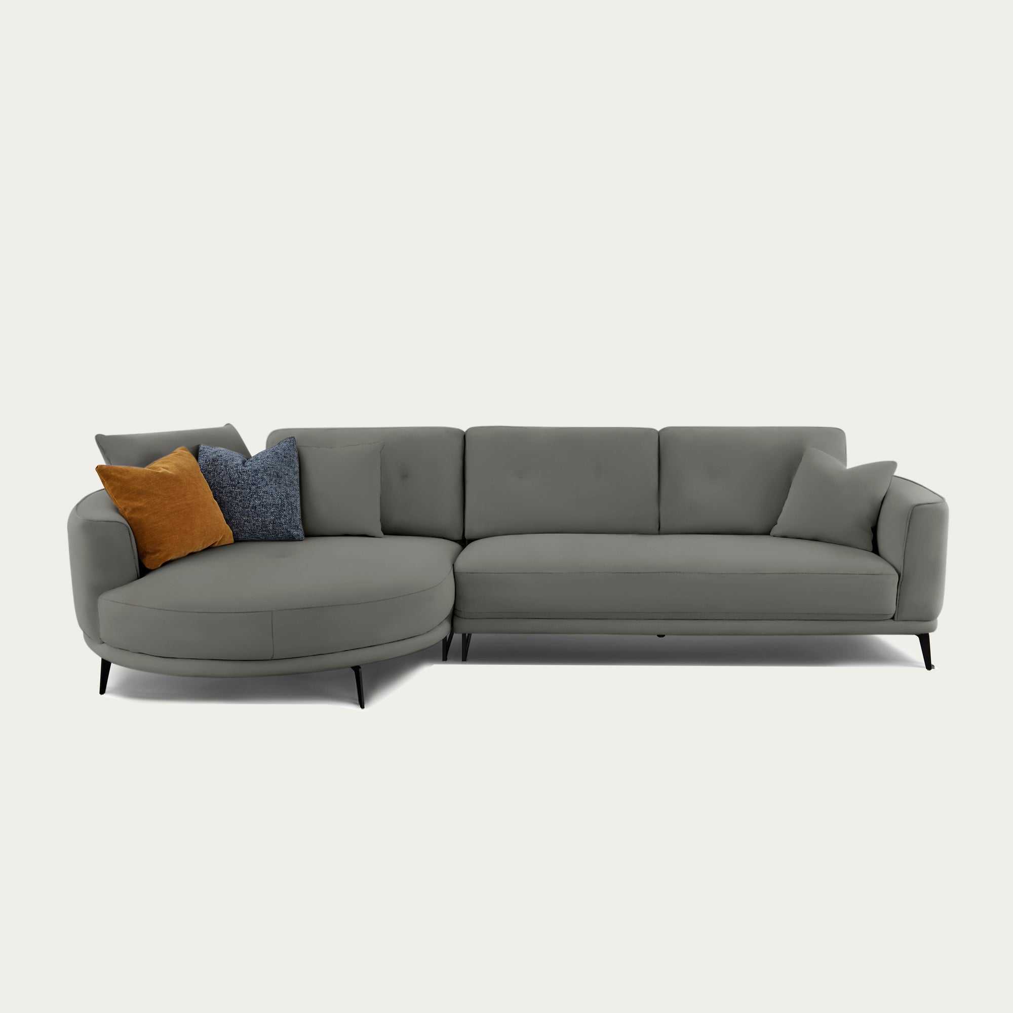 Rene Sectional Sofa, Leather