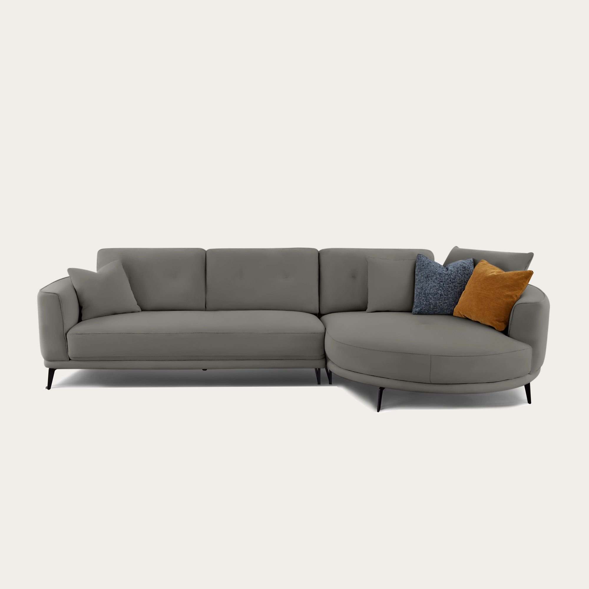 Rene Sectional Sofa, Leather