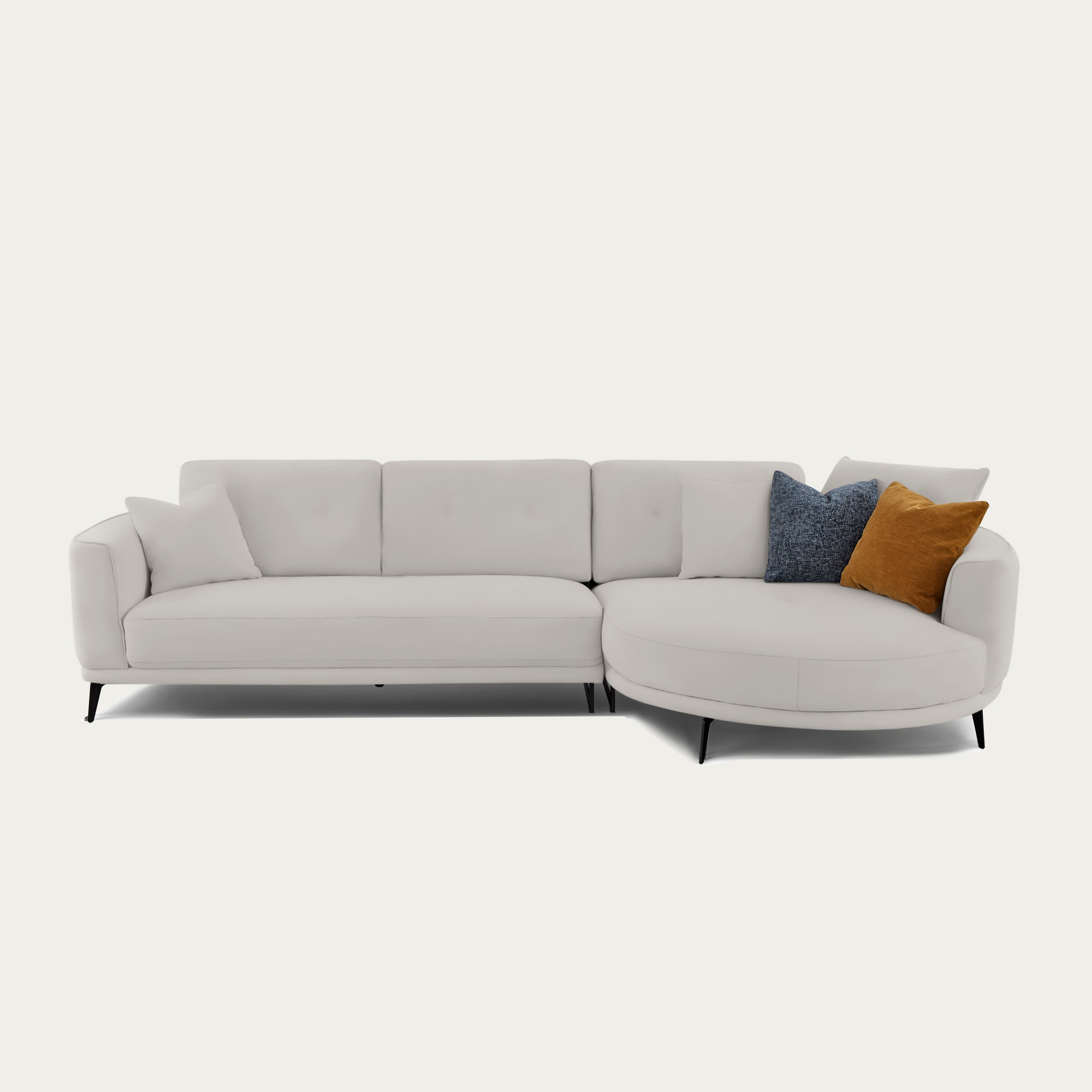 Rene Sectional Sofa, Leather