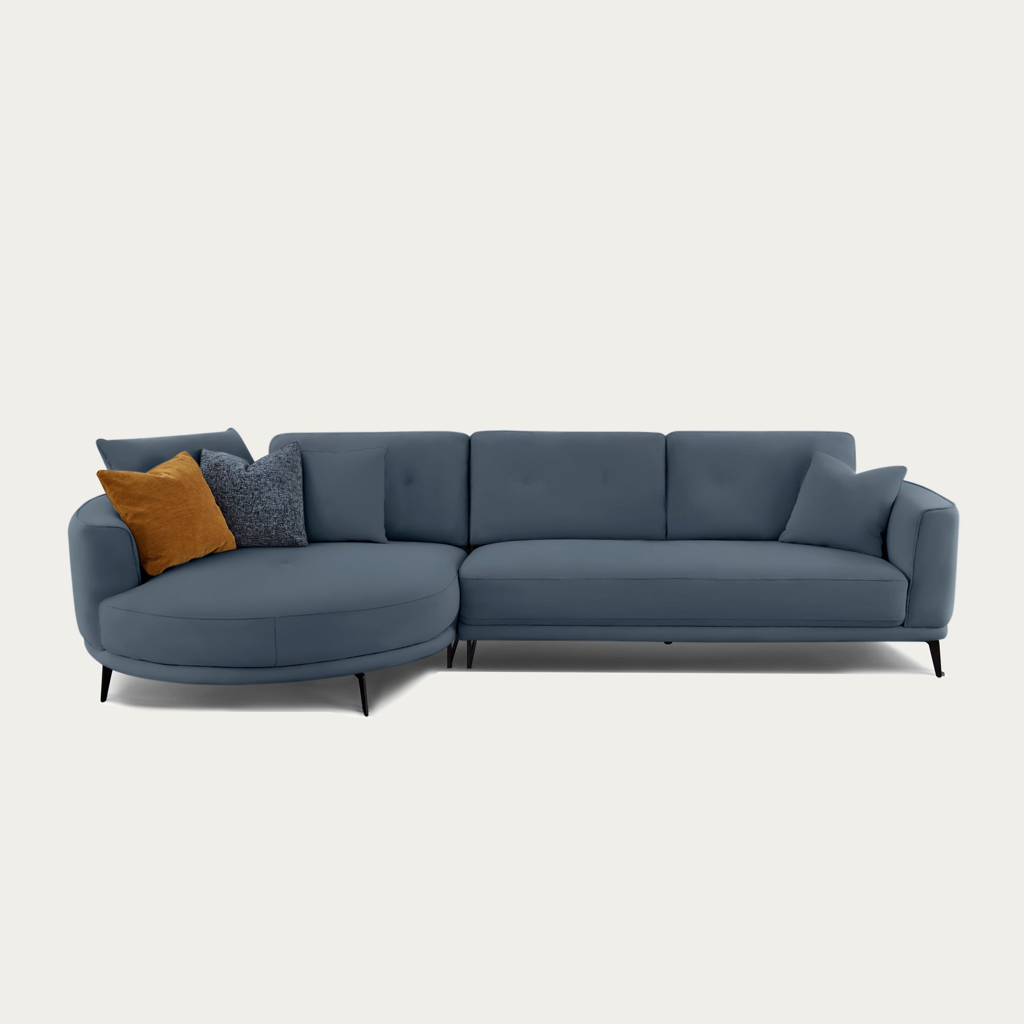 Rene Sectional Sofa, Leather