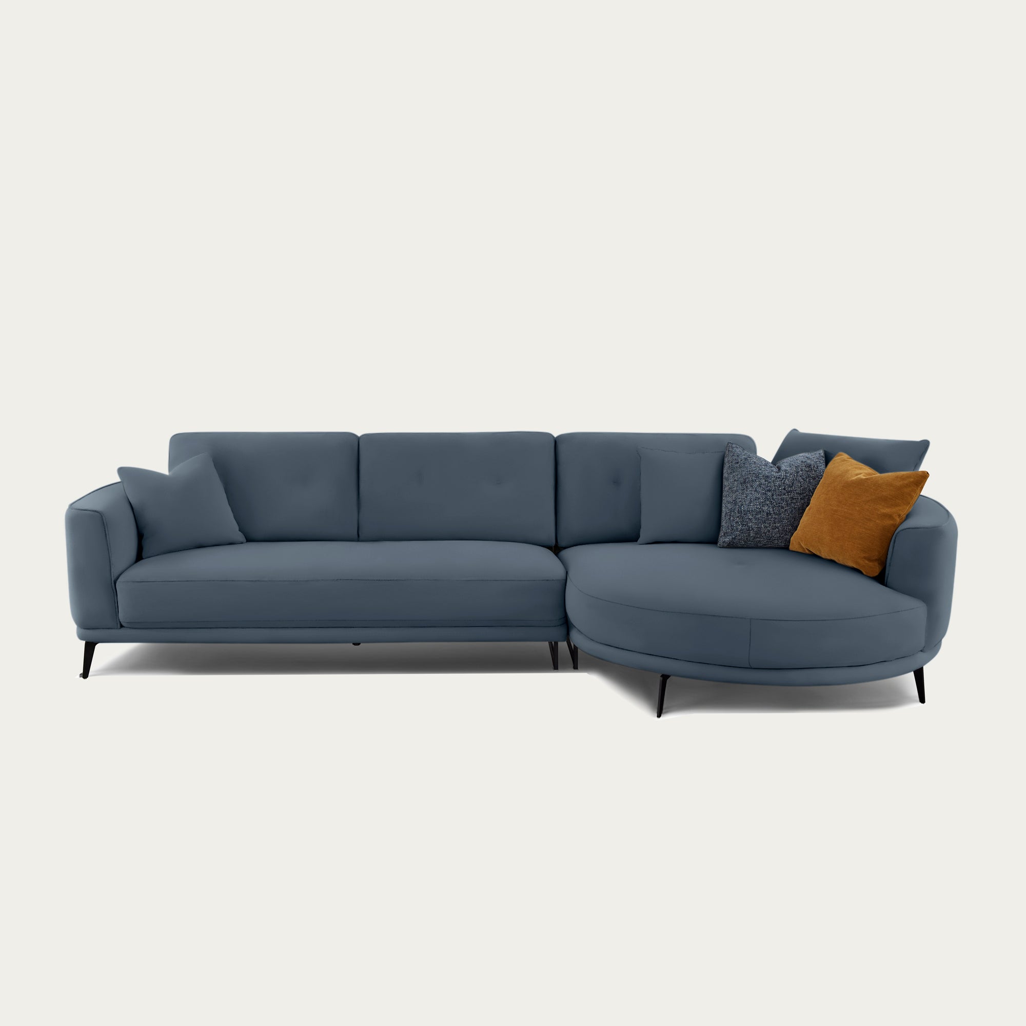 Rene Sectional Sofa, Leather