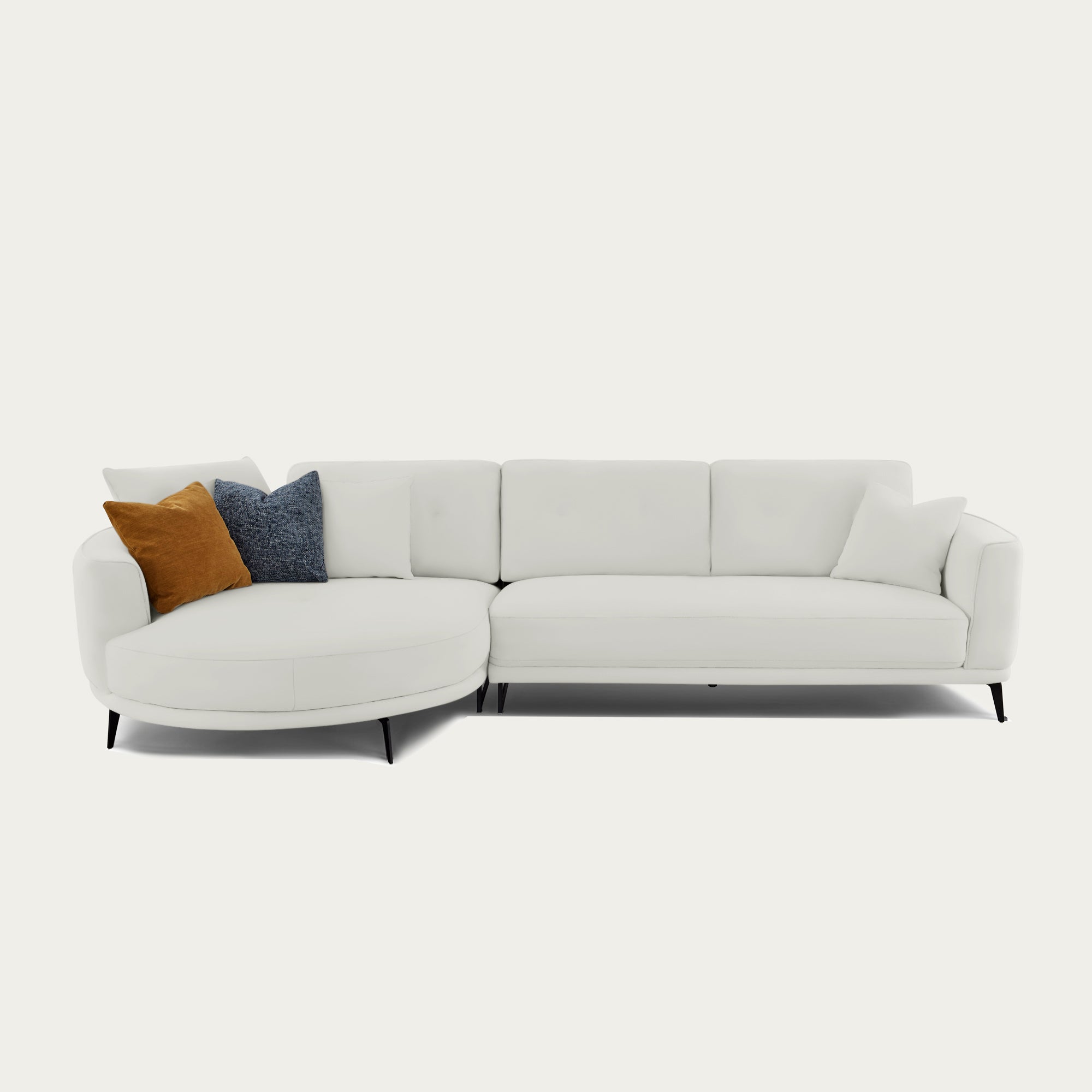 Rene Sectional Sofa, Leather