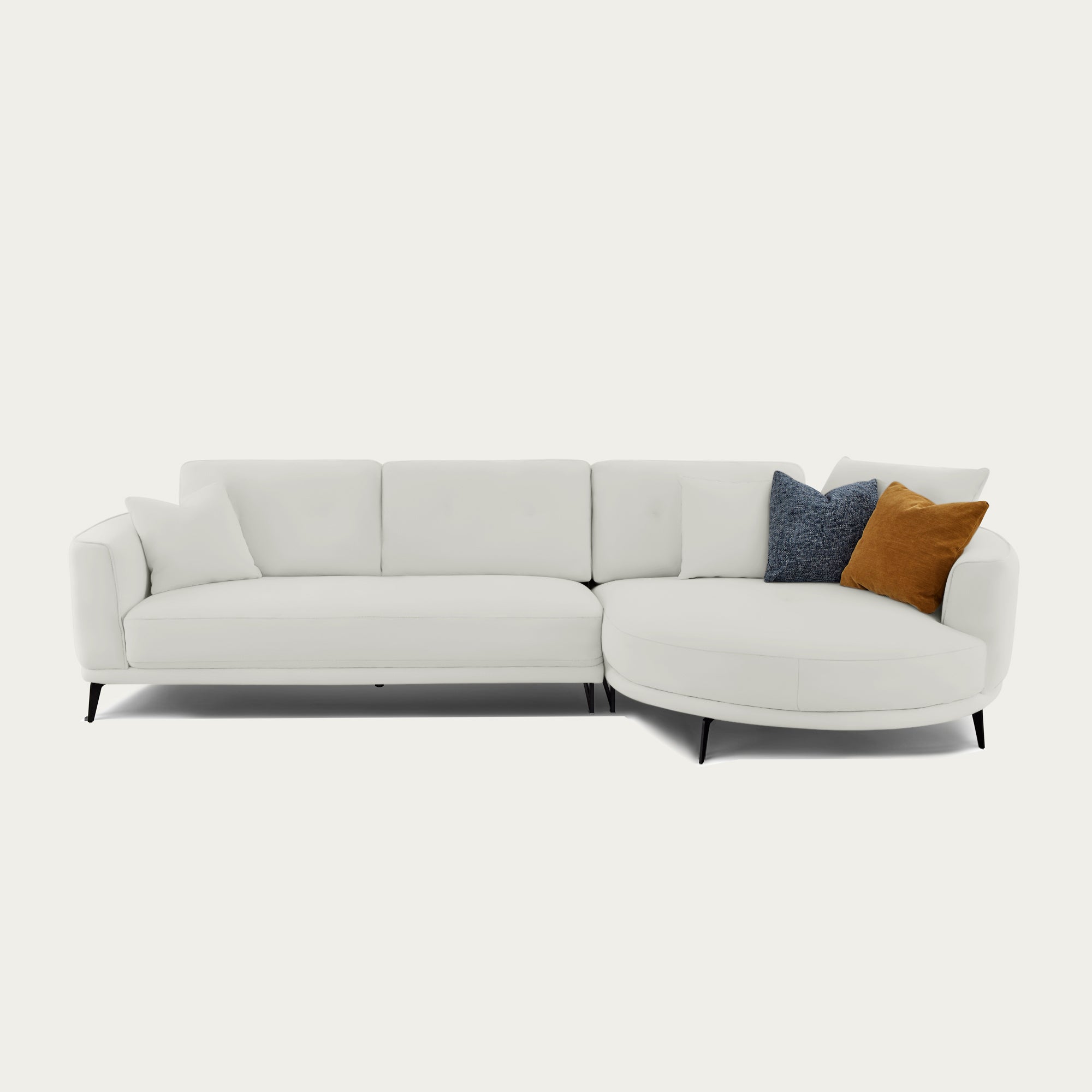 Rene Sectional Sofa, Leather