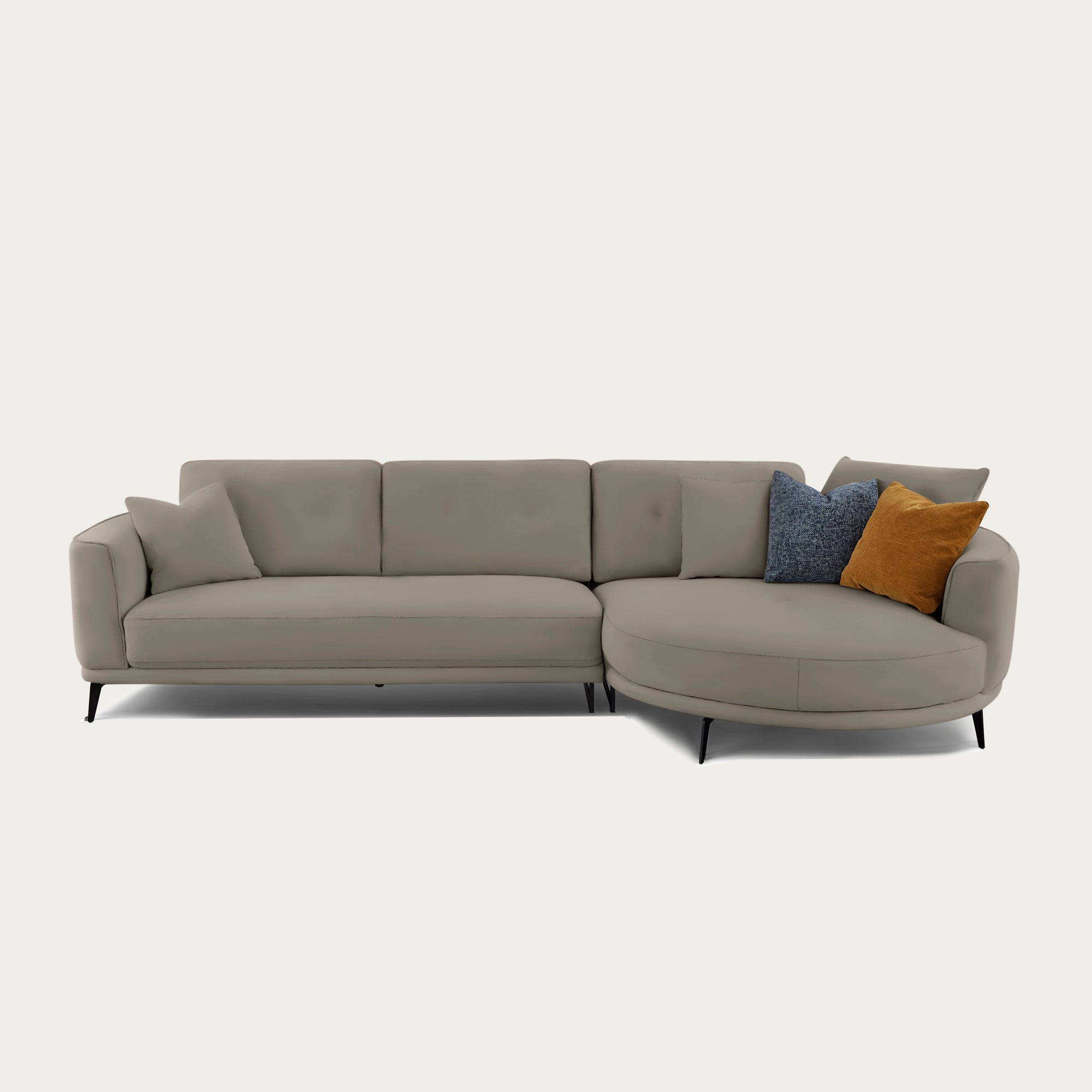 Rene Sectional Sofa, Leather
