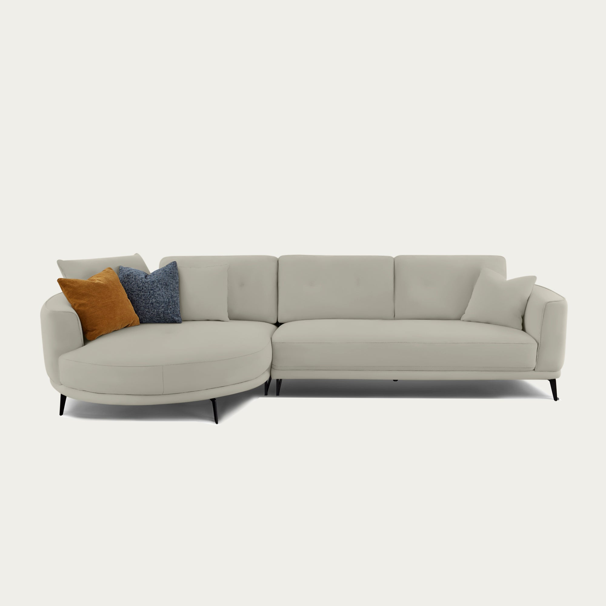 Rene Sectional Sofa, Leather
