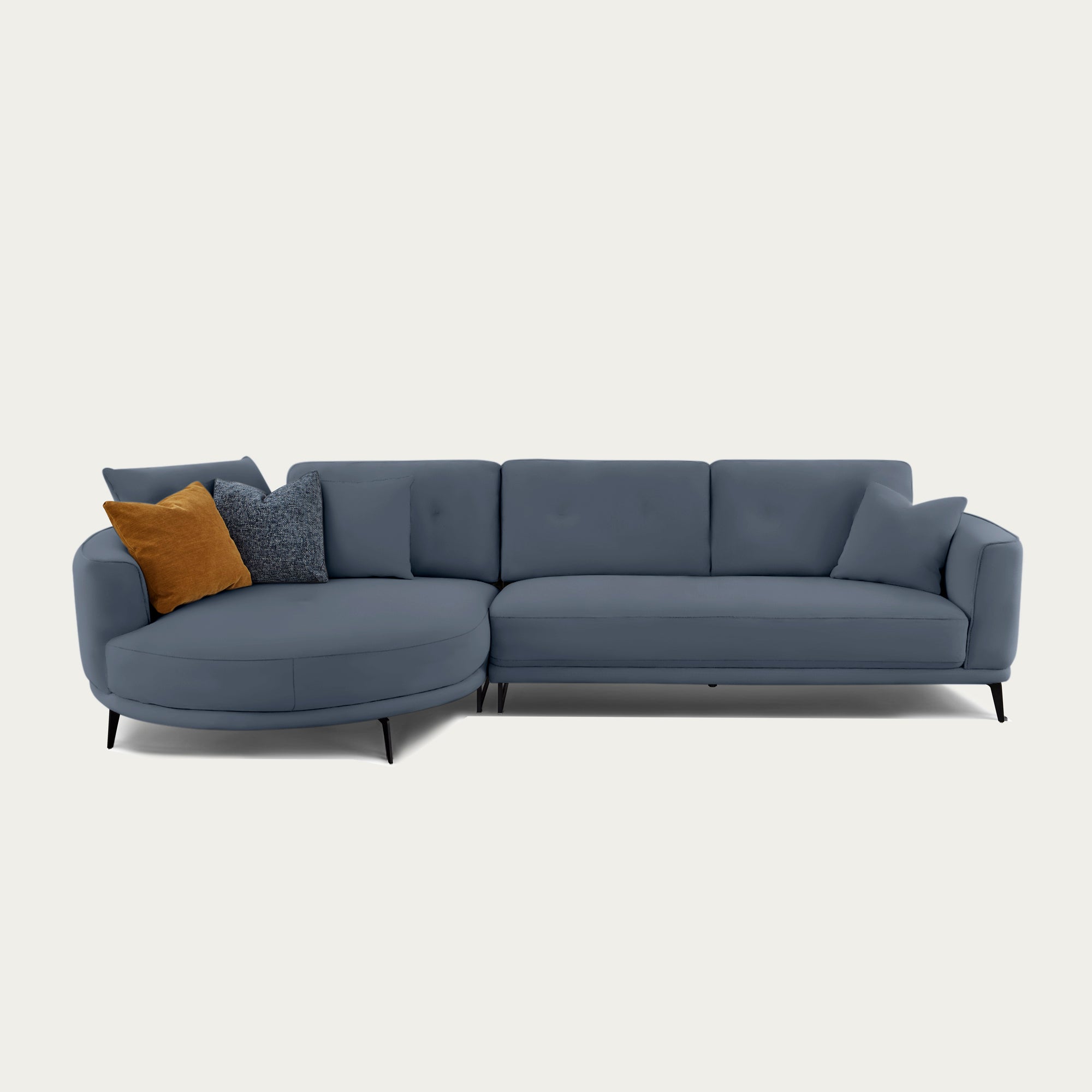 Rene Sectional Sofa, Leather