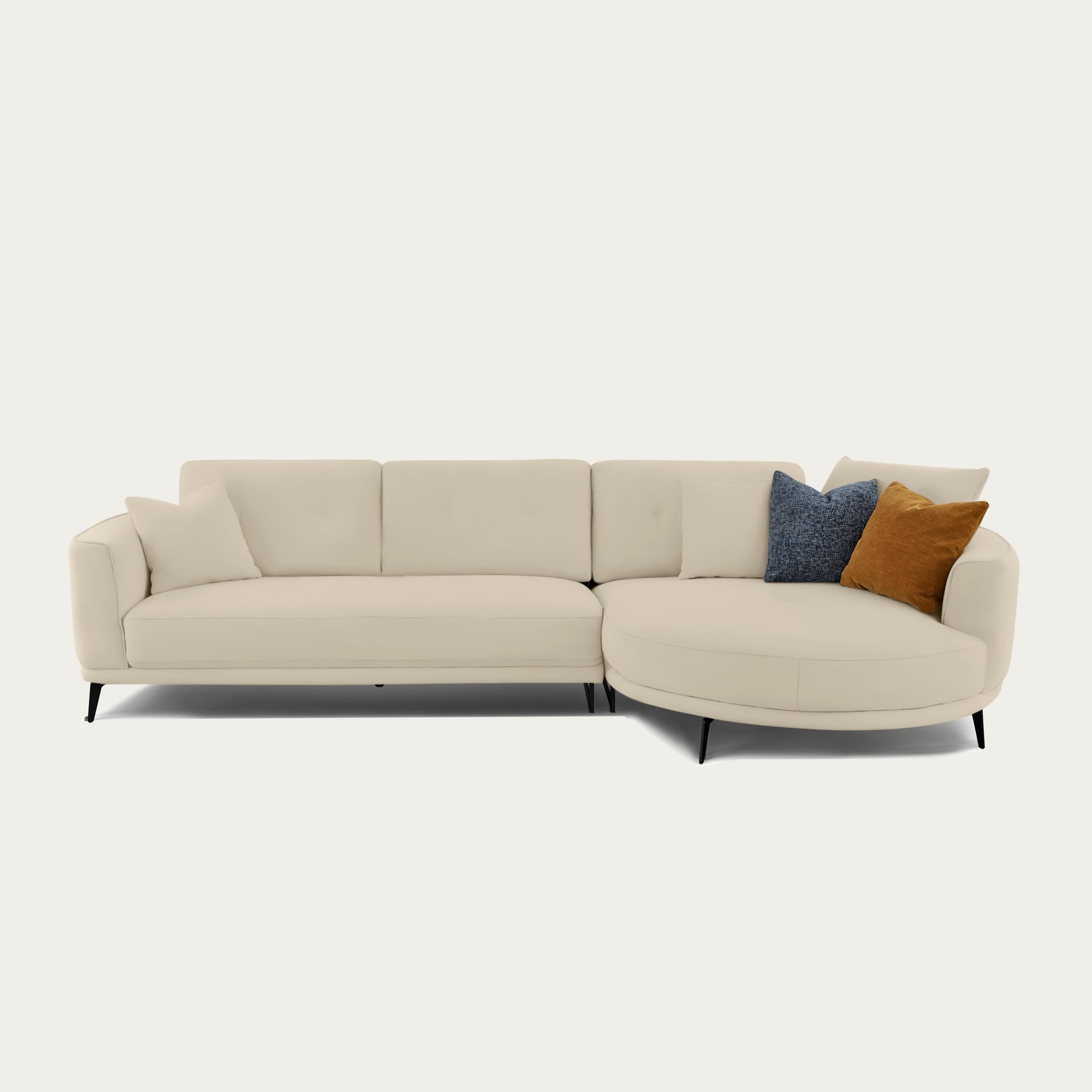 Rene Sectional Sofa, Leather