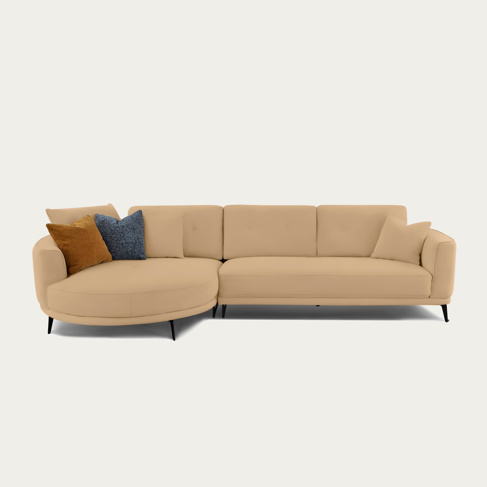 Rene Sectional Sofa, Leather