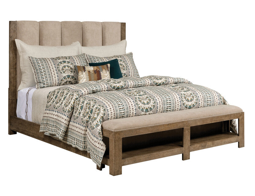 American Drew Skyline Meadowood Upholstered Queen Bed