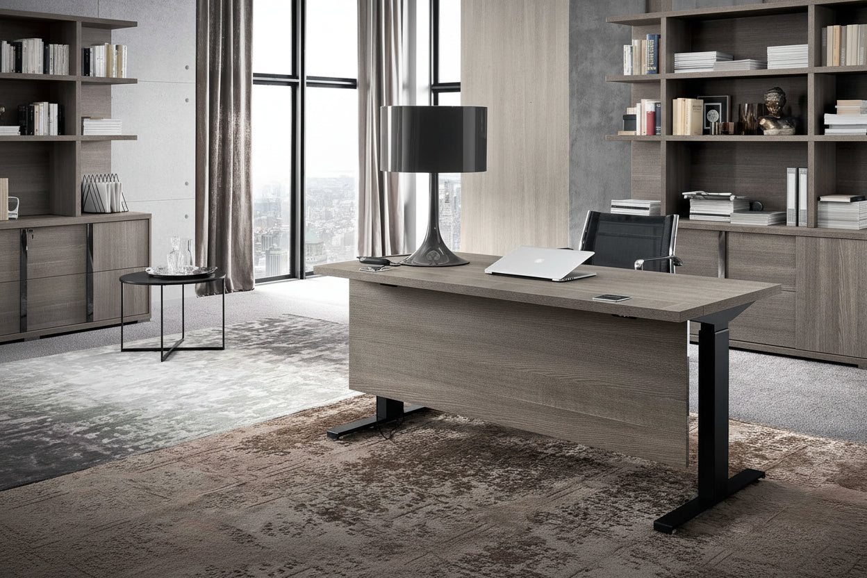 Tivoli office lift desk in a room scene.