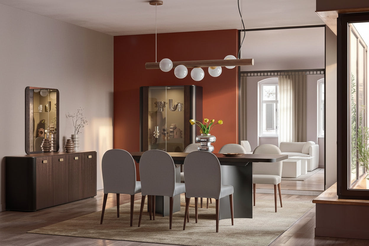 Appia 63" Extendable Dining Table – Italian Modern Table