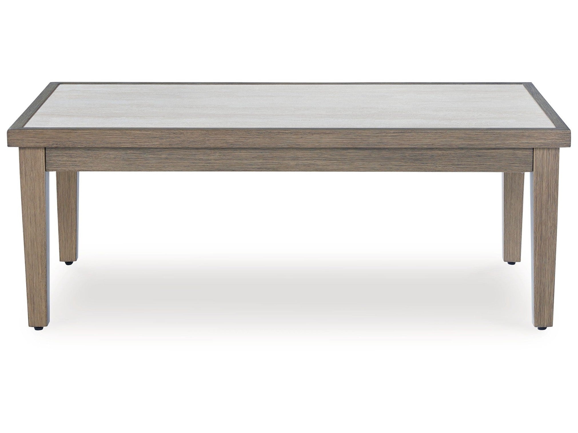 Rainier Ranch - Rectangular Cocktail Table - Brown / Beige