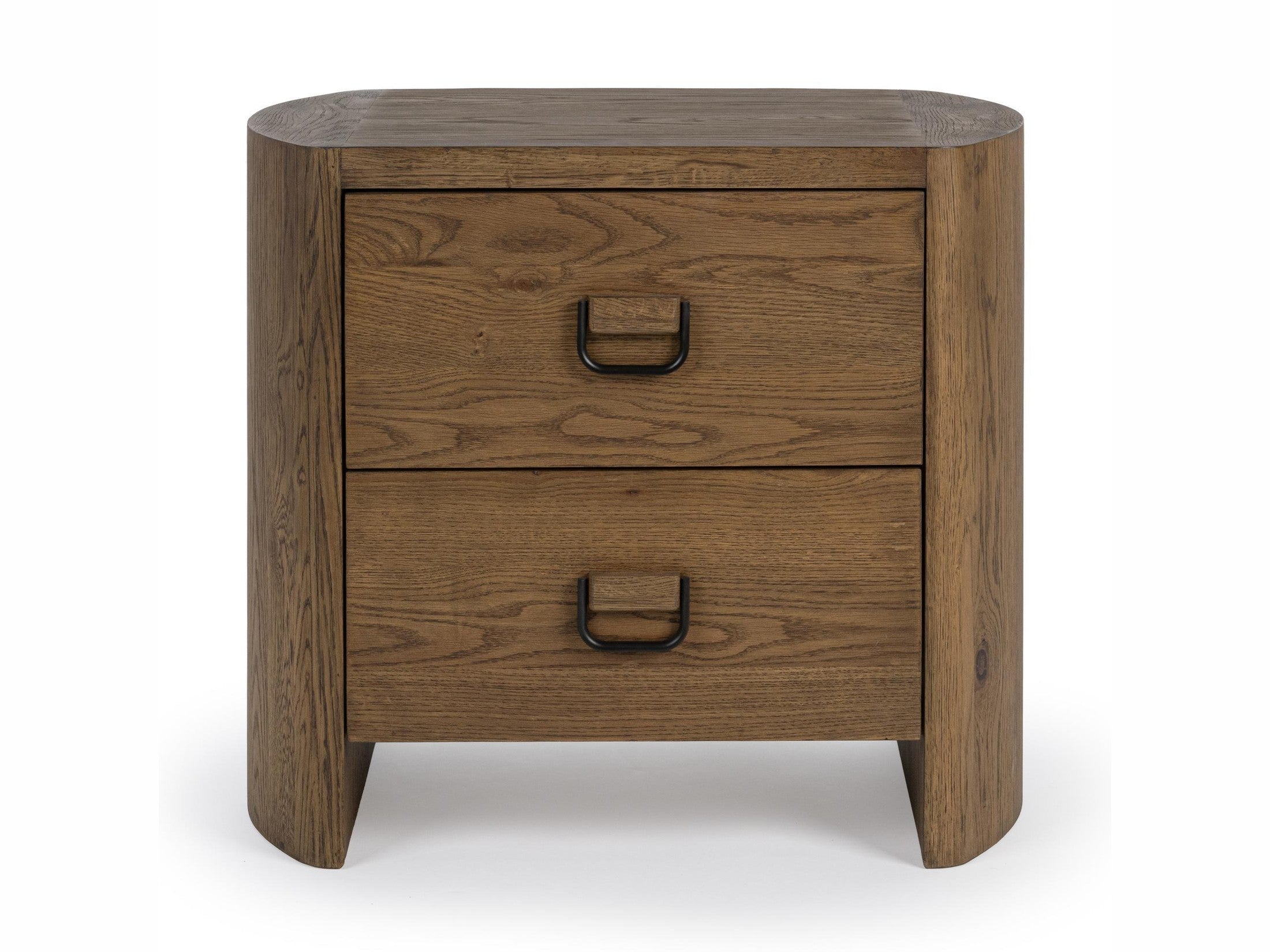 Kyrie - 2 Drawer Nightstand - Tawny Brown