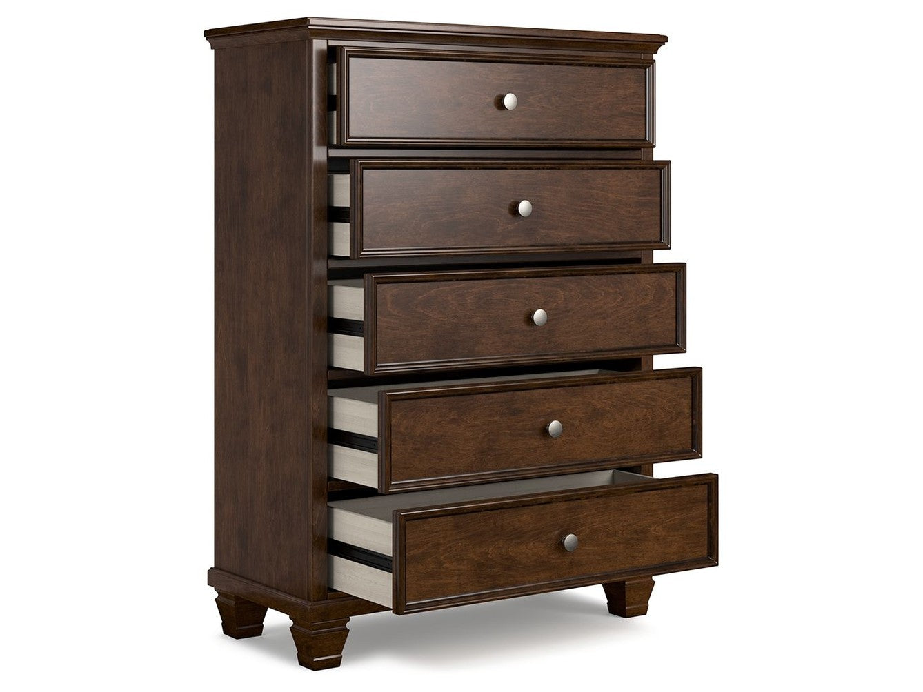 Danabrin - Five Drawer Chest - Brown