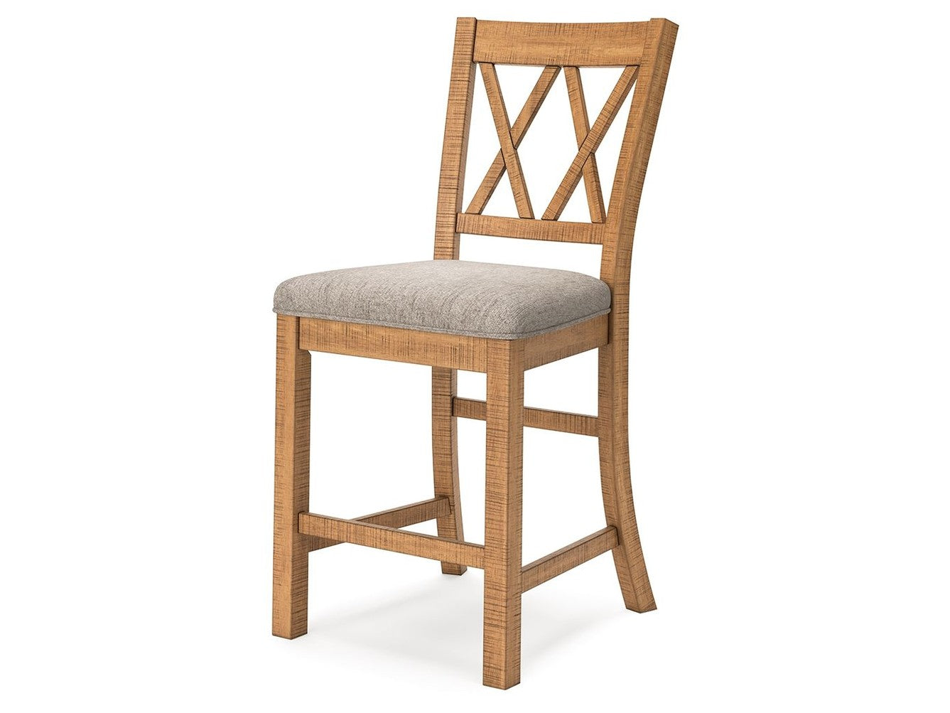Havonplane - Upholstered Barstool (Set of 2) - Brown