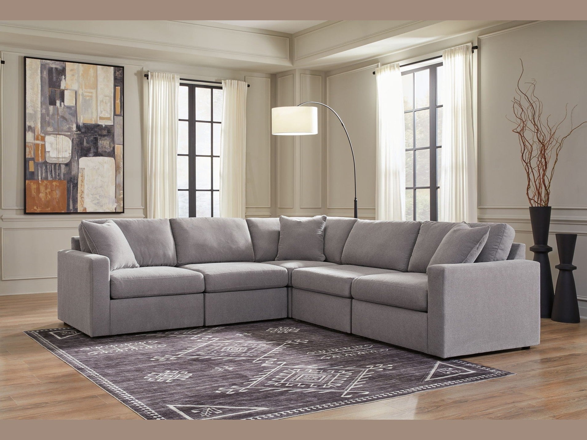 Modmax - Sectional - Granite