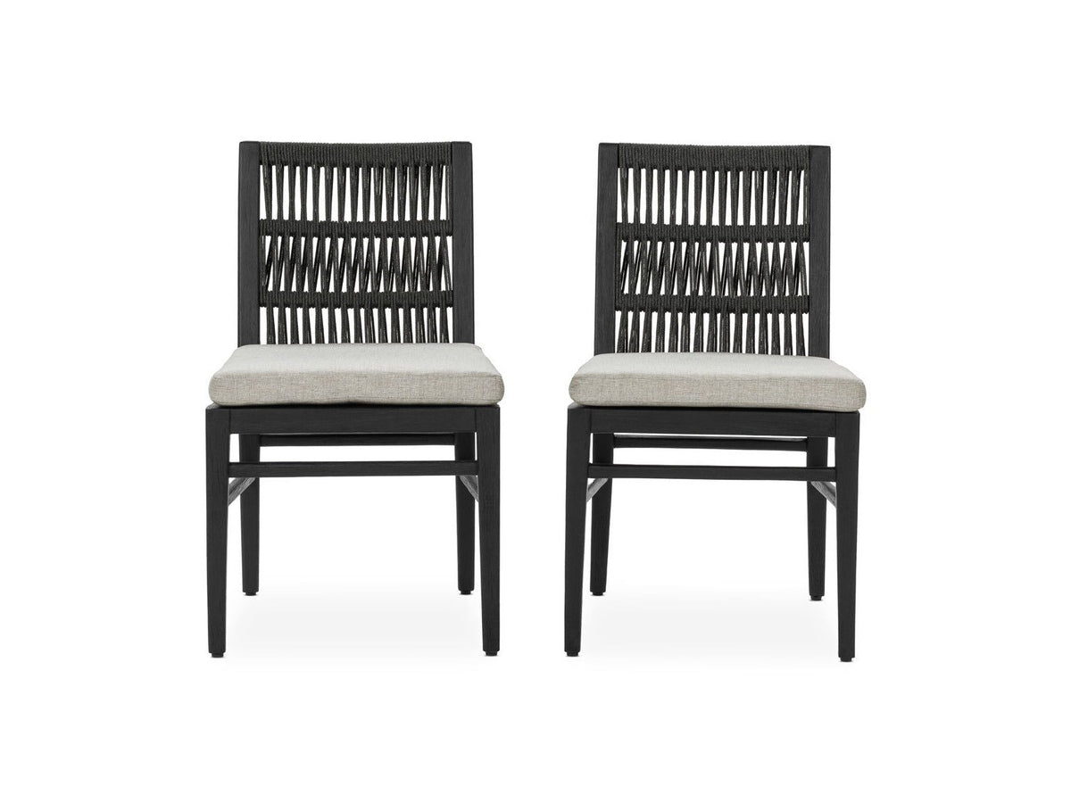 Westville - Outdoor Dining Chair (Set of 2) - Black