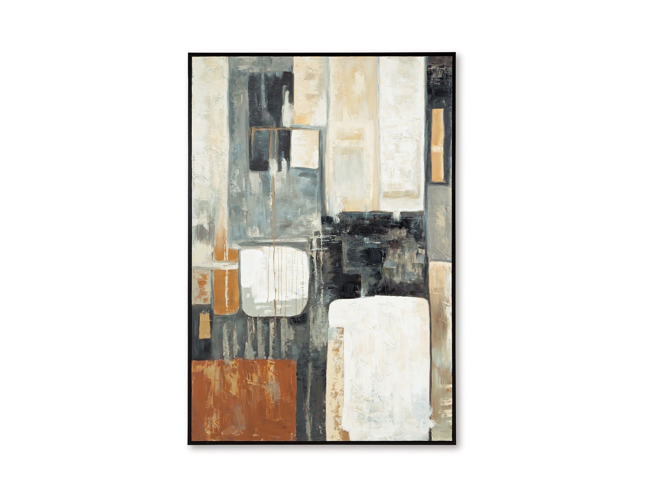 Howford - Wall Art - Brown / Black / Gray