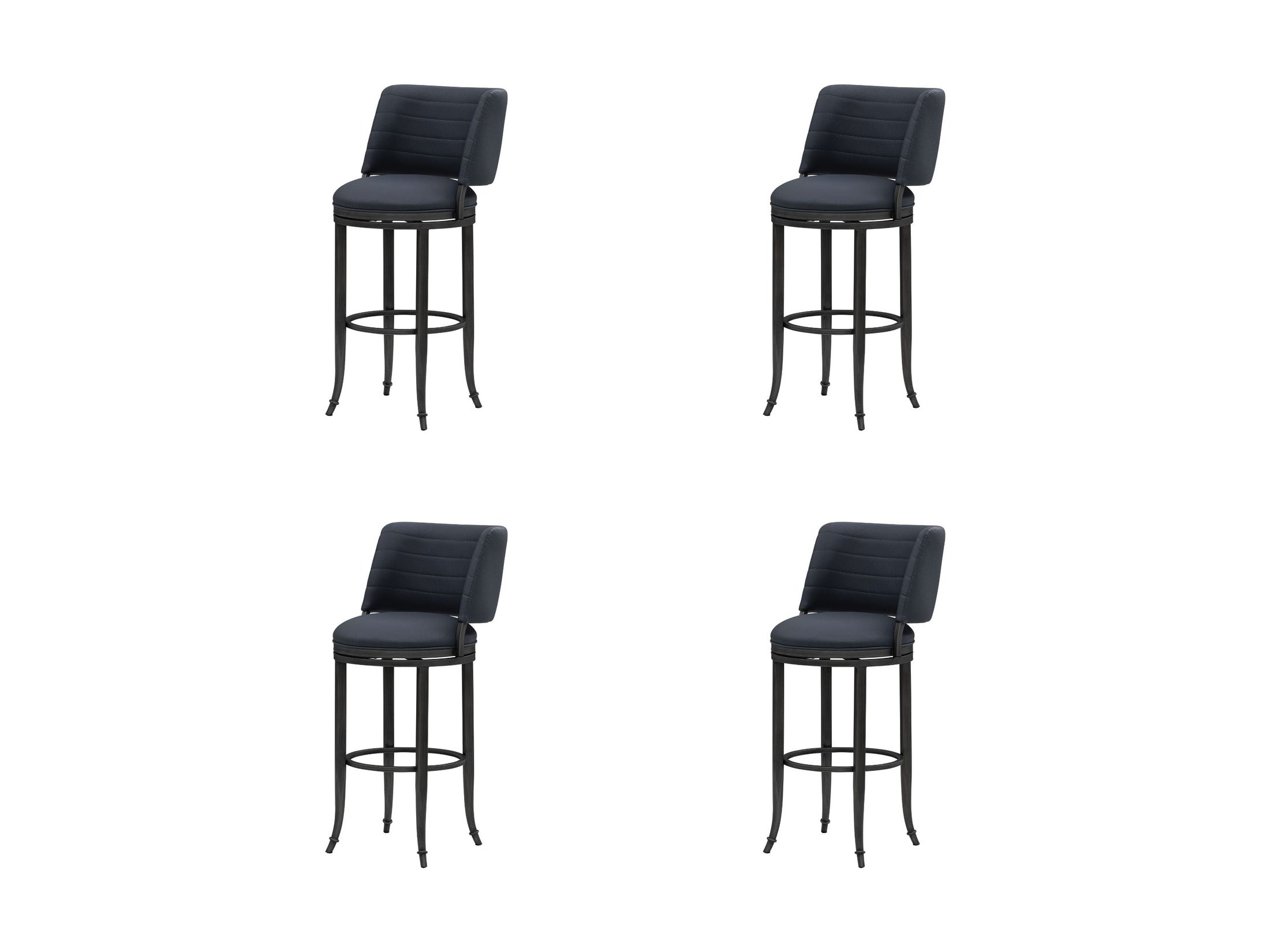 Torres - Upholstered Swivel Barstool
