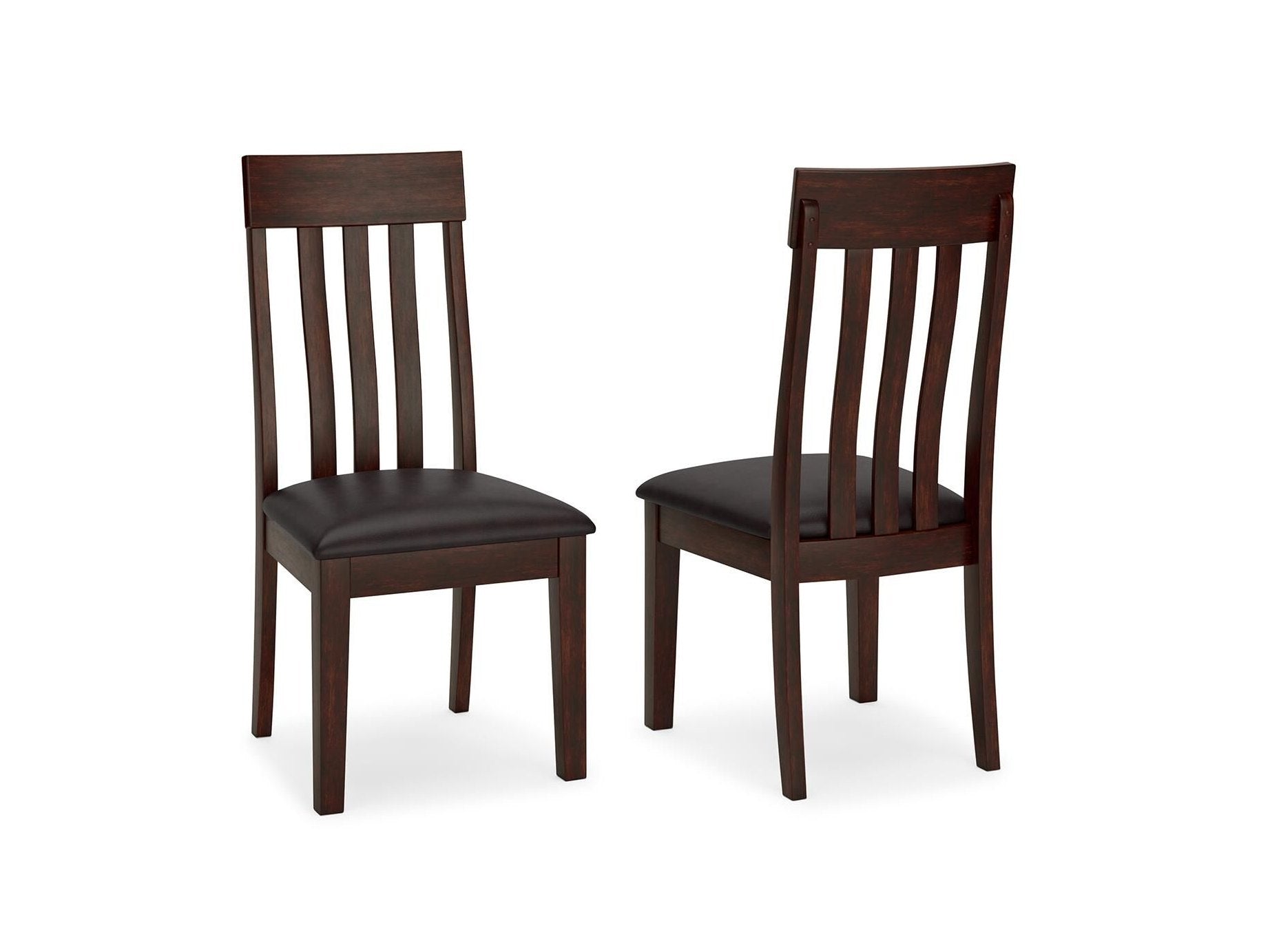 Haddigan - Dining UPH Side Chair (Set of 2) - Dark Brown