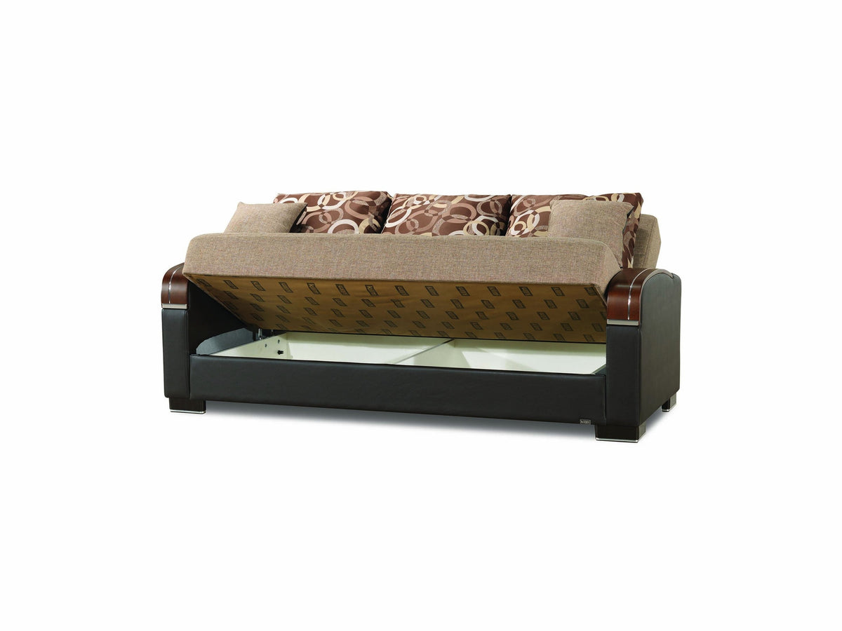 Ottomanson Mobimax - Upholstered Convertible Sofabed With Storage