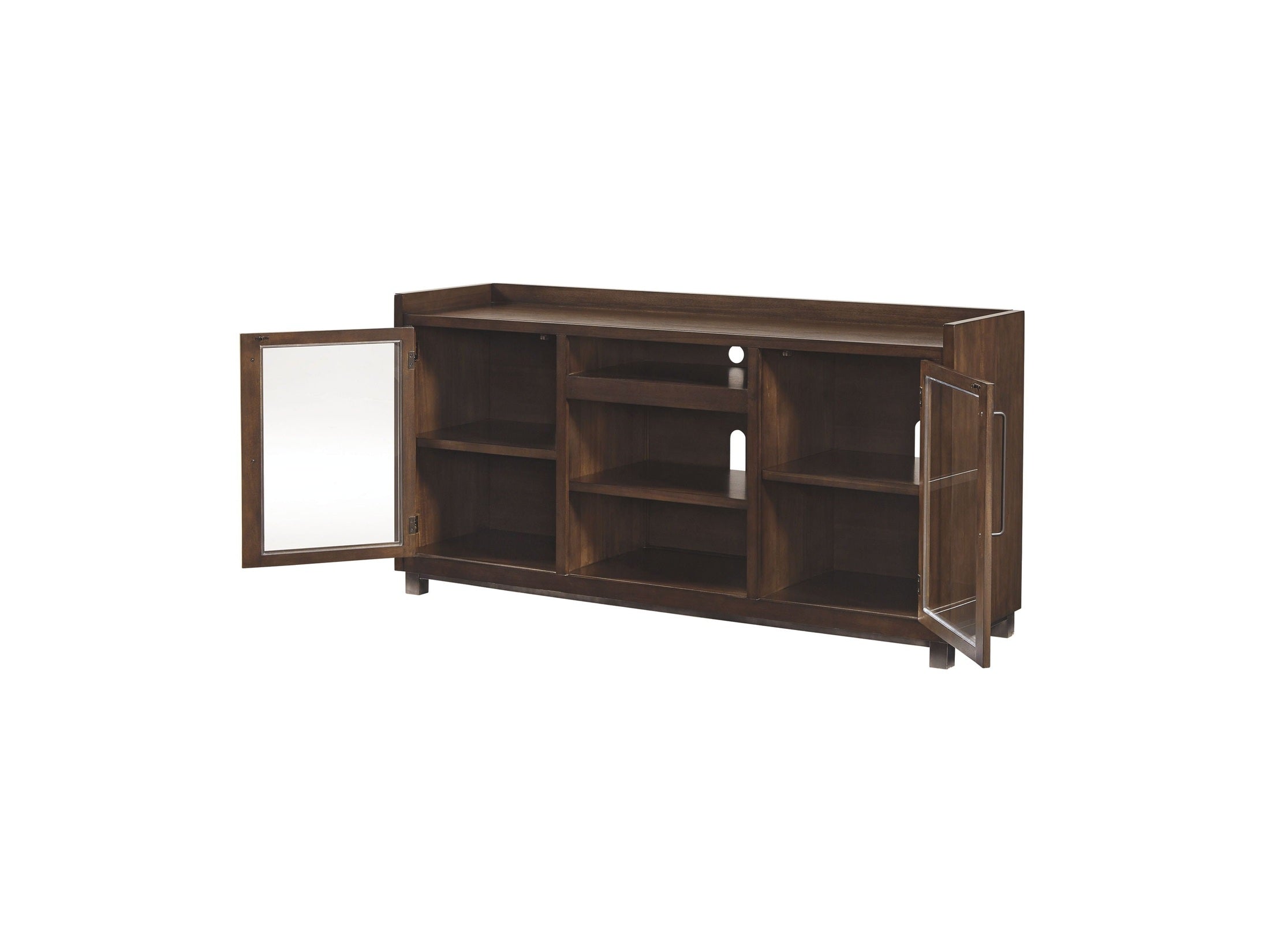 Starmore - XL TV Stand w/Fireplace Option - Brown