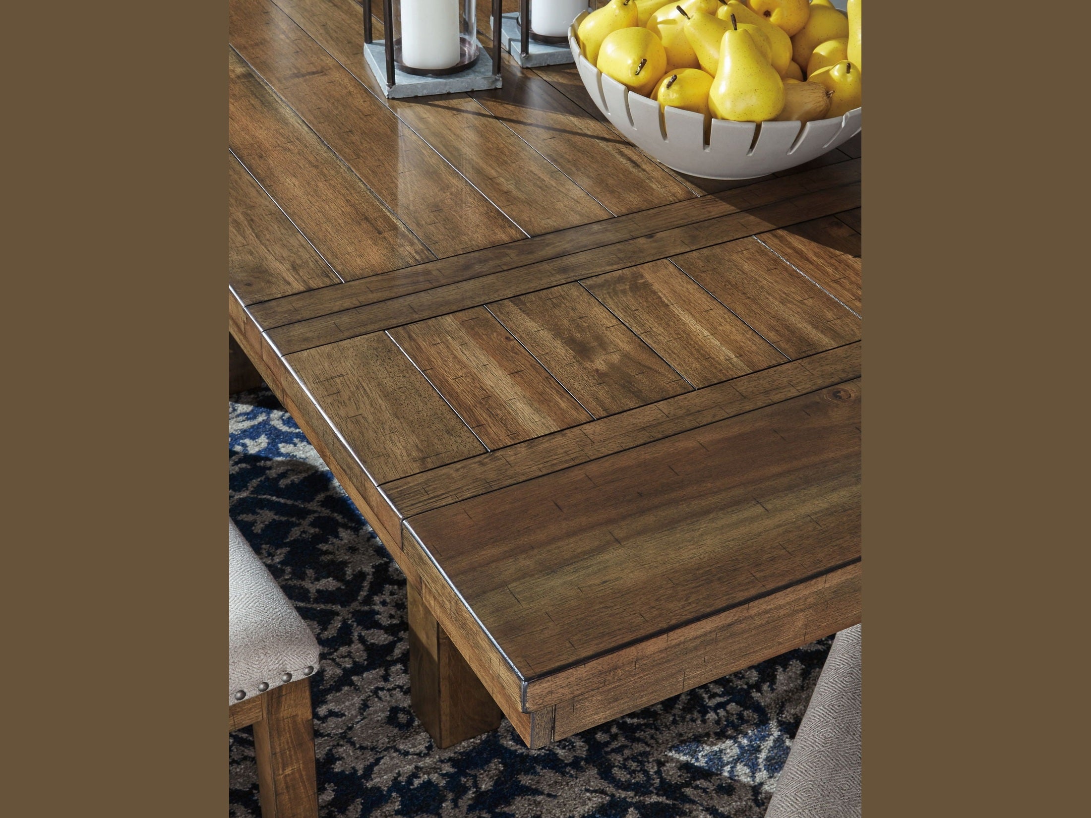 Moriville - Rectangular Dining Room Extension Table - Grayish Brown
