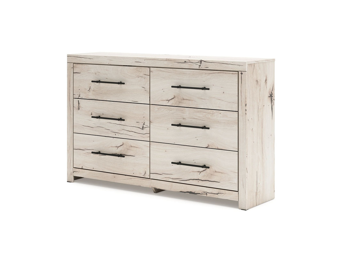 Lawroy - Six Drawer Dresser - Light Natural