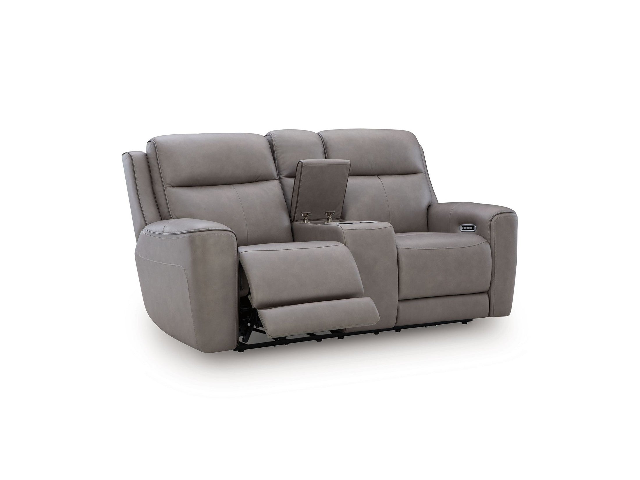 5Z-Comfort - Relaxation - Power Reclining Loveseat with Console / Adj Headrest